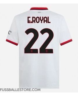 Günstige AC Milan Emerson Royal #22 Auswärtstrikot 2024-25 Kurzarm